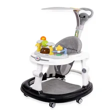 Детские ходунки с защитой от опрокидывания, для мальчиков и девочек, для маленьких детей, многофункциональные, с защитой от опрокидывания, для пуска, можно сидеть и лежать