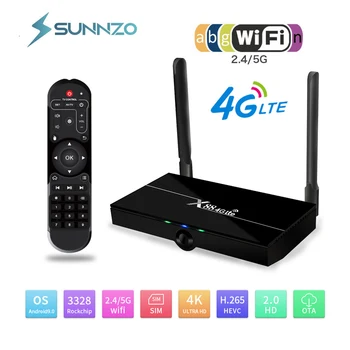 

Rockchip RK3328 X88 4G Lte Smart TV Box Android 7.1 4G SIM Card 2.4/5G WiFi Antenna Set Top Box 2GB 16GB Youtube 4K Media Player
