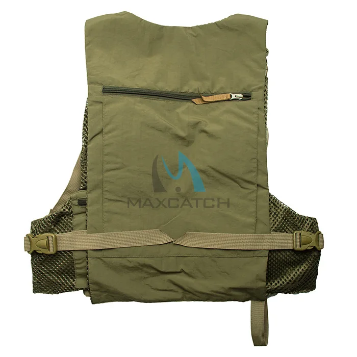 

Fishing Vest Outdoor Vest Large Size Multi-pockets Multi-functional Quick-Dry Light Mesh Fishing Vest
