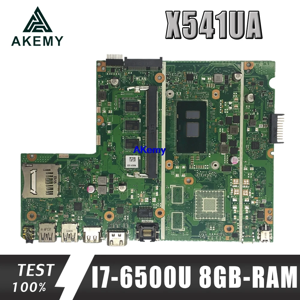  Laptop motherboard for ASUS X541U X541UVK X541UAK X541UA X541UV X541UJ mainboard Test OK w/ I7-6500