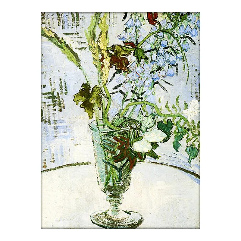 Van Gogh Flowers In A Vase Diy Painting By Numbers Art Paint