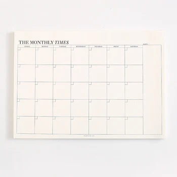 

Tearable Notepad Travel Memorandum Thickened School Supply Business Day Plan Stationery Simple Office Portable Memo Pad Schedule