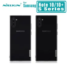 Nillkin для samsung Galaxy Note 10 10 плюс S10 S10 плюс S9 S8 плюс Чехол ТПУ 0,6 мм чехол для телефона для samsung S10 S10E S9 плюс Чехол