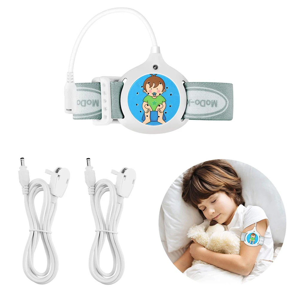 Bedwetting Alarm Wet Reminder For Children Boys Girls Kids Adults Medical Enuresis Alarm MoDo king MA 108 bedwetting sensor alarm