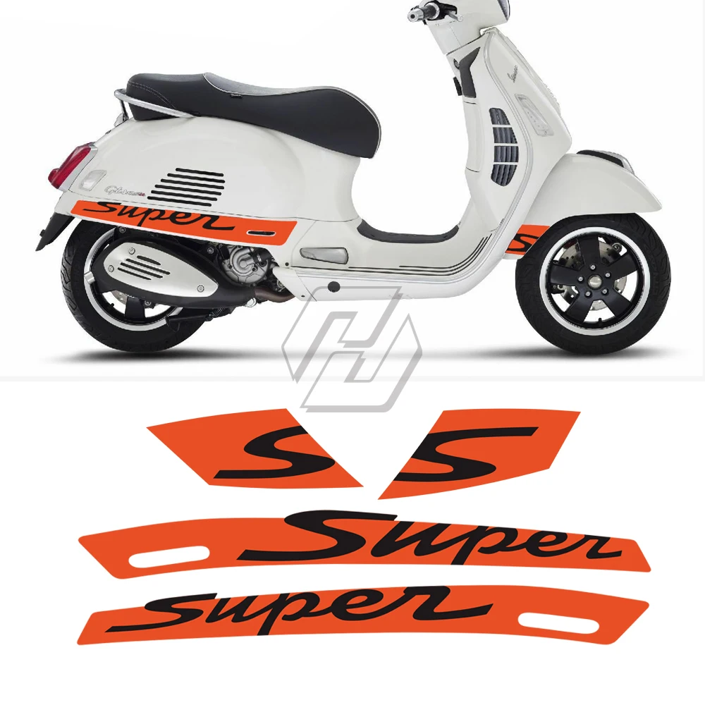 For Vespa GTS 300 GTS300 Sport Super Sticker Motorcycle Side Decal|Decals \u0026  Stickers| - AliExpress