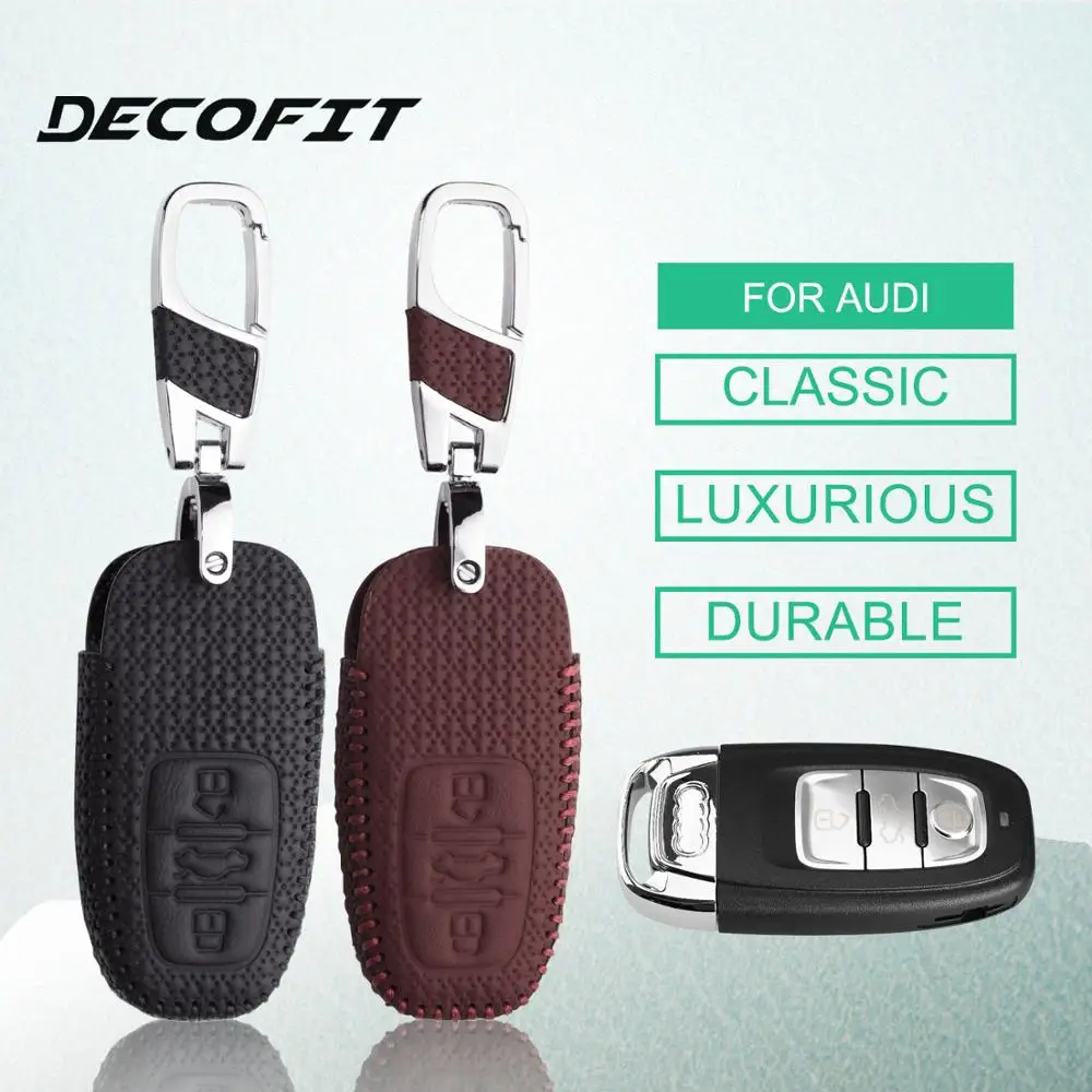 Key Cover for Audi A1 A3 A4 A5 A6 A7 A8 Quattro Q3 Q5 Q7 2009 2010 - 2015 Keyless Remote Case Keychain Replacement Shell Fob | Автомобили