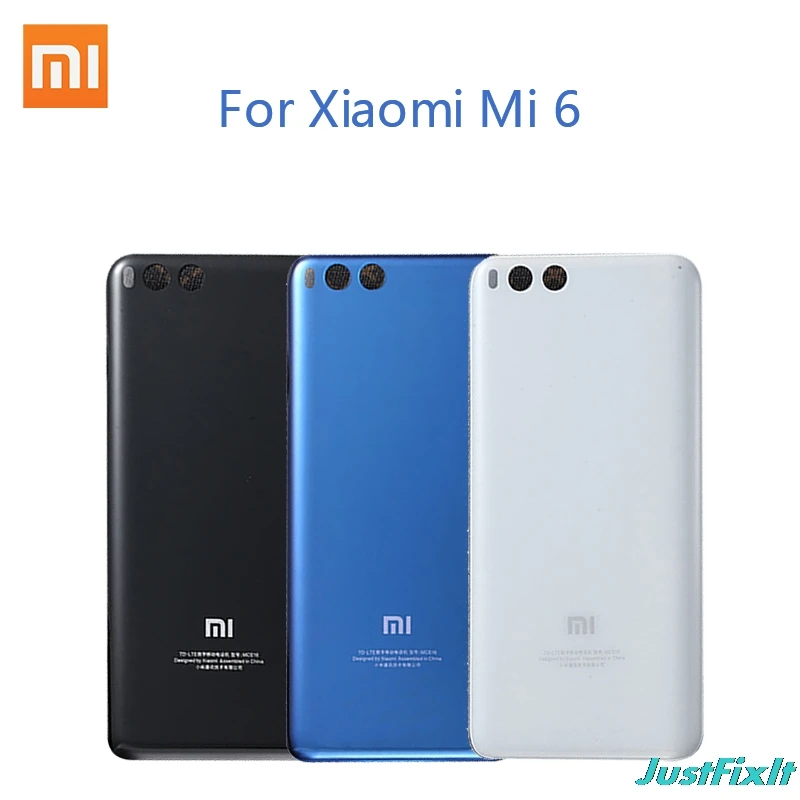 Для Xiao mi 6, для Xiao mi 6 mi 6, задняя крышка, чехол для двери, запасные части для ремонта