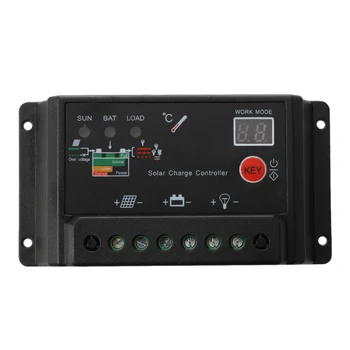 

20A 12V/24V Solar Panel Battery Charger Charging Controller Regulator