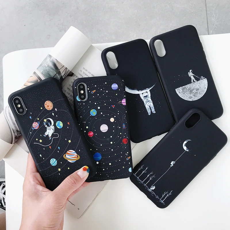 Для iPhone X XR XS Max чехол для 5 6 6S Plus 7 7Plus 8 8Plus силиконовый Чехол мобильного телефона