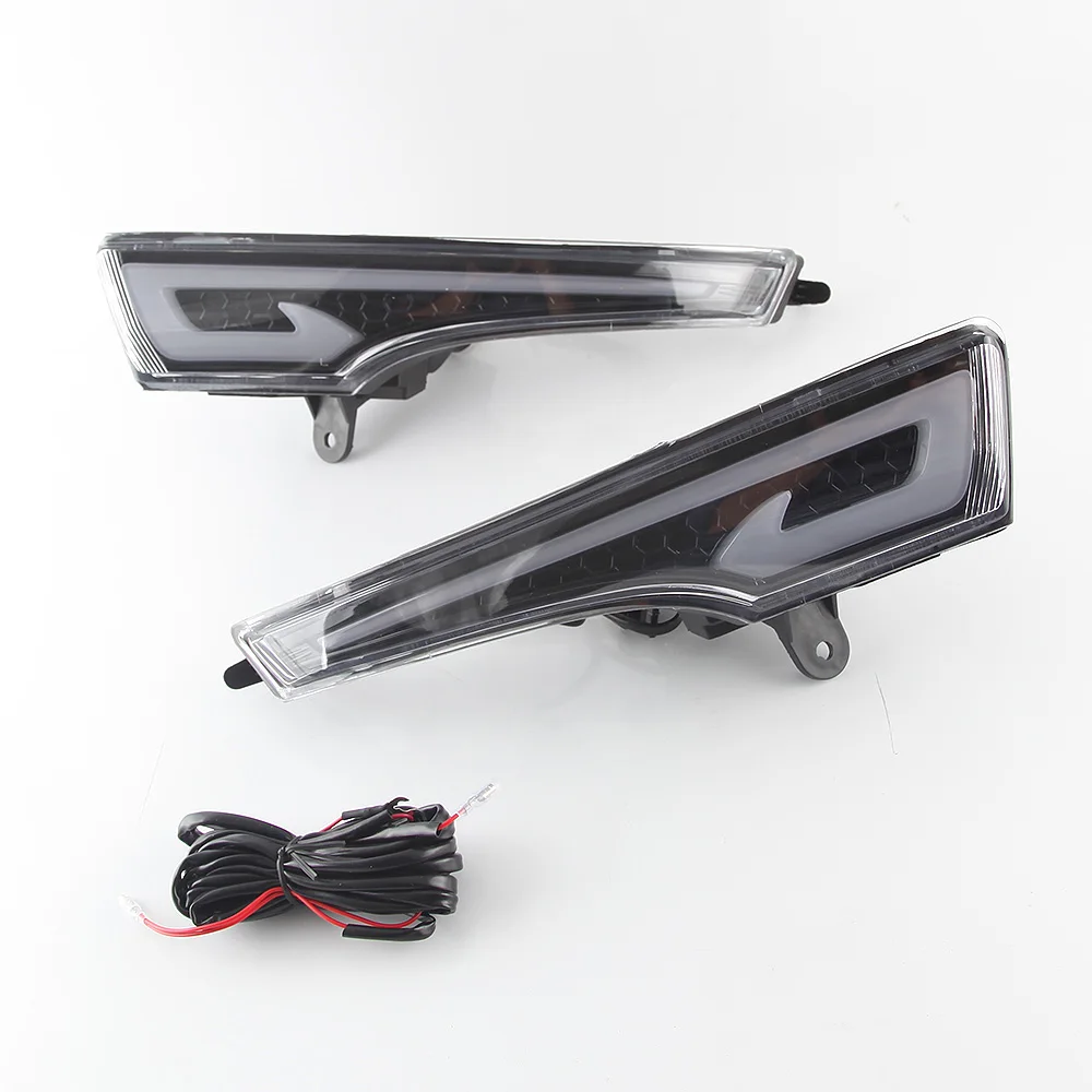 

Car Flashing 2Pcs LED DRL Daytime Running Light for NissanAltima Two type Driving Lights with Mobile steering day light Ledlight