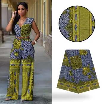 

LIULANZHI african wax fabrics classical style nigerian real wax fabric for wedding 6yards wax cotton fabric ML9H1820-ML9H1833