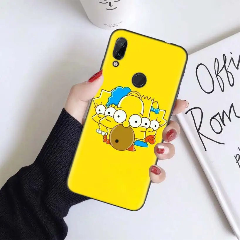 Чехол Simpsons для Xiao mi Red mi Note 7 8 K20 7S 7A 6 6A Pro S2 5 mi Play 9T CC9 E A1 A2 Lite F1 мягкий чехол для телефона - Цвет: BS169-5
