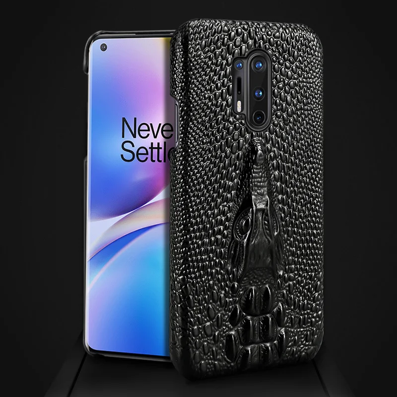 

Genuine 3D Dragon Head Leather Phone Case For Oneplus 8 9 10 Pro 9R 10R Ace 9RT 10T 6 7 Pro 7T Pro Nord Cover for One plus 9 Pro