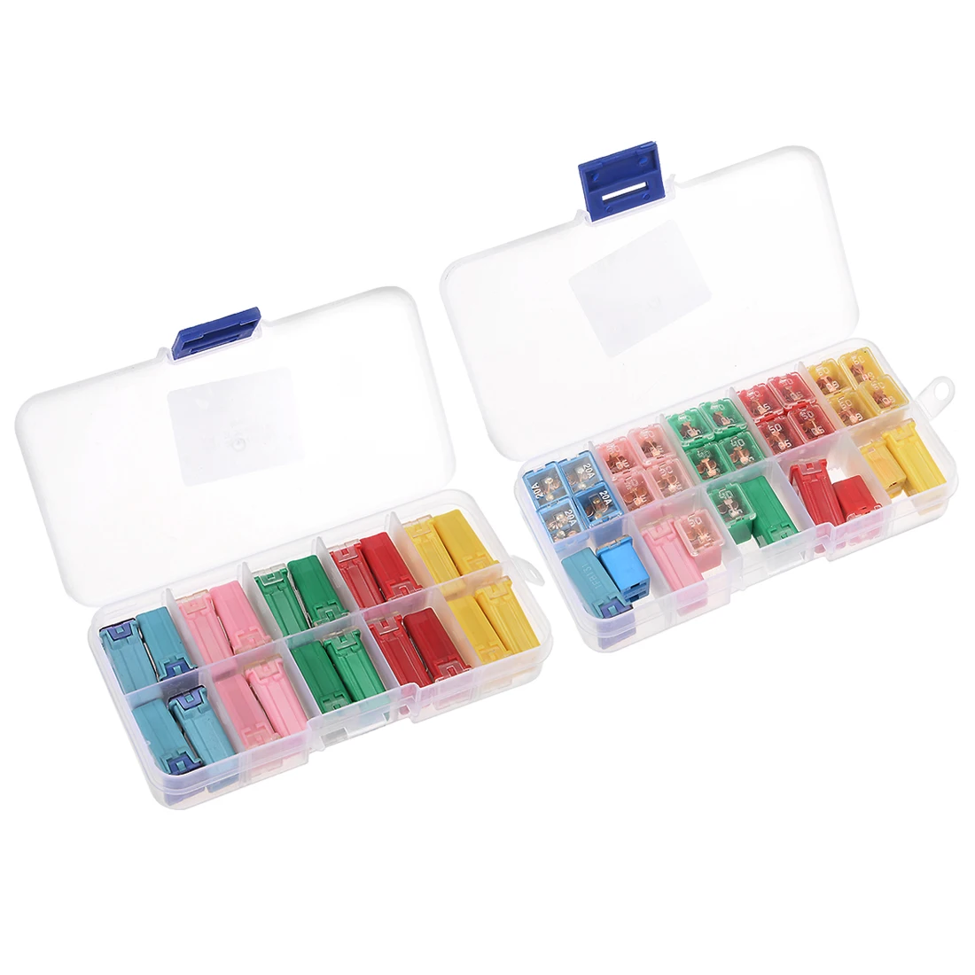 

uxcell Automotive Mini Cartridge Fuse Female Terminal for Car Truck Vehicle MediumLarge20-60A50p