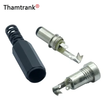 

1pc 5.5x2.1 DC Male Plug DC Connector 2.1*5.5mm Power Jack