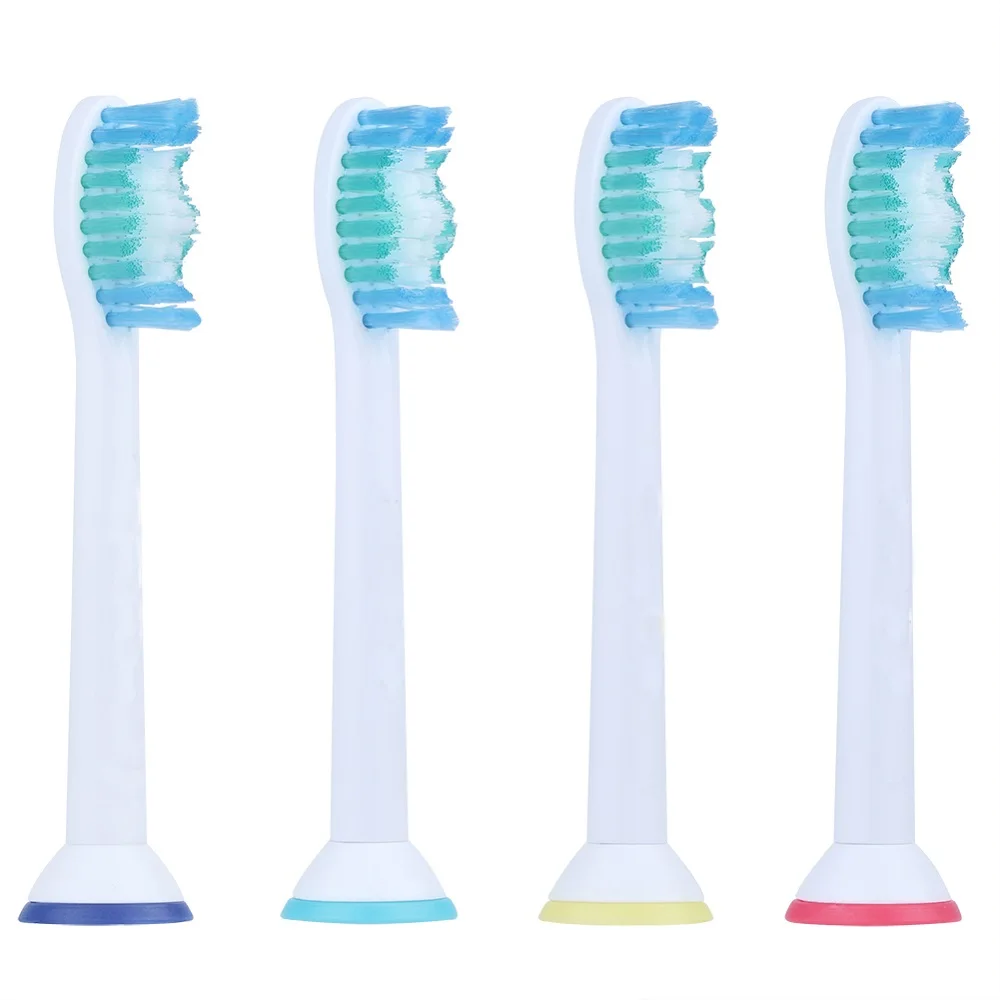 4 шт. HX6015 сменные головки зубных щеток для Philips Sonicare Proresult чистые электрические с