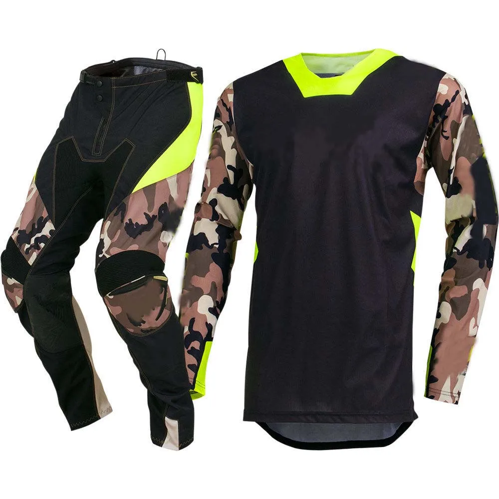 

2019 New 2 Colors MX Element Motorcycle Jersey Pants Gear Set Motocross Combination Driving Riding GP PRO Motorbike Racing Suit