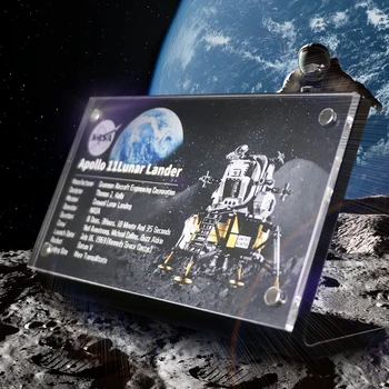 

THE display stand for Lego Apollo 11 Lunar Lander Set 10266 custom acrylic Licence brand