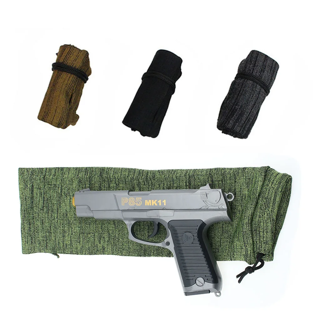 Silicone Treated Gun Sock Case Pistol Protection Cover 40*11cm Soft