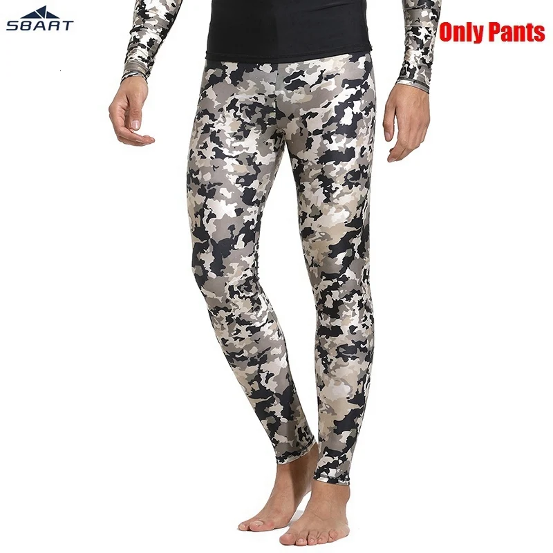 Thesert Pants SBART Мужская Рашгард с длинными рукавами для серфинга, одежда для купания, предотвращающая медузу, быстросохнущая Рашгард, Солнцезащитная пляжная УФ футболка и штаны - Цвет: Thesert Pants