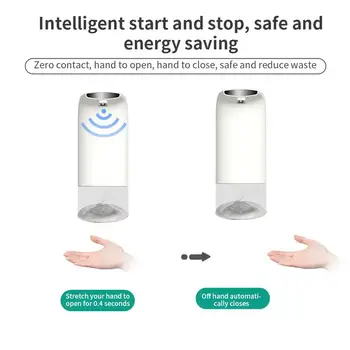 

300ml Non-Contact Automatic Soap Dispenser Kitchen Toilet Soap Dispenser Infrared Sensor Liquid Container