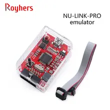 ARM Emulator Downloader Nuvoton Microcontroller Cortex-M Nu-Link Pro Double Buffer Interface Offline Voice Prompt 1Pcs