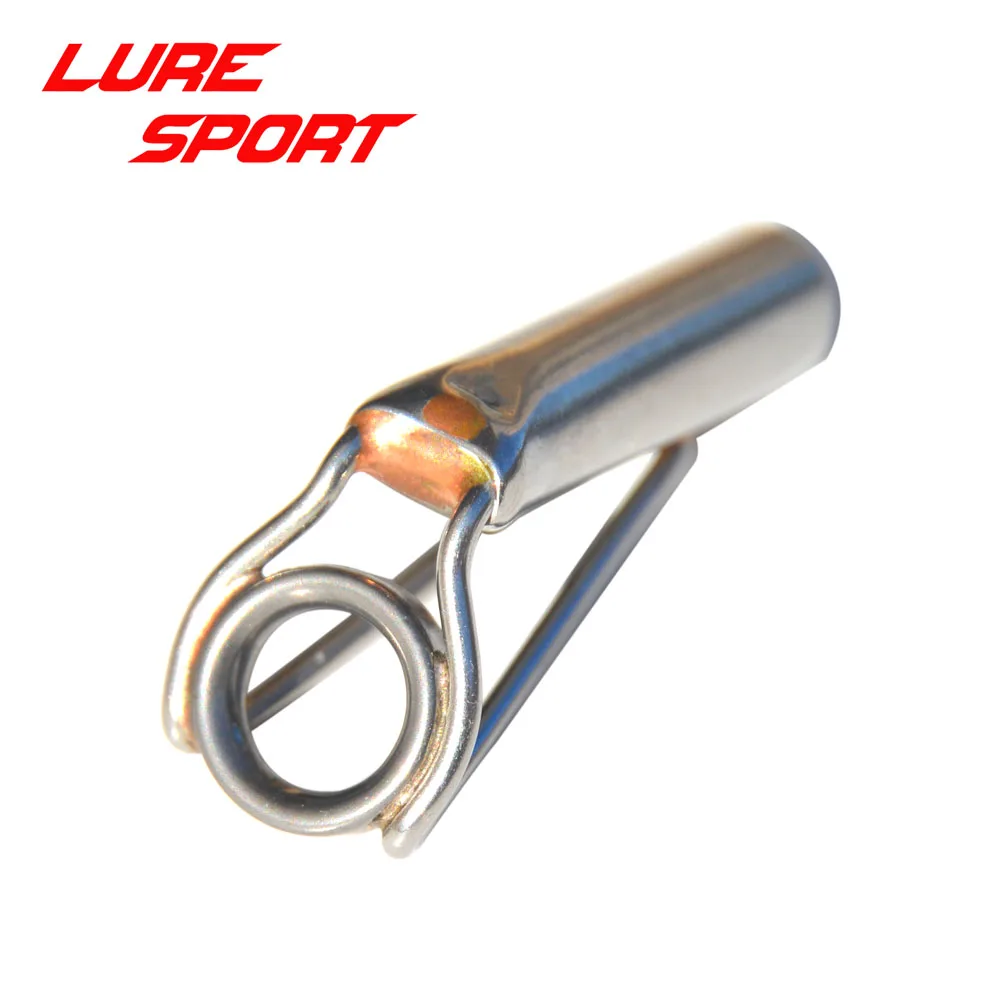 LureSport 2pcs Tungsten Ring steel frame Top guide heavy boat rod