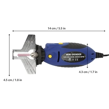 

12V Handheld Chainsaw Sharpener Portable Electric Saw Filing Chain Saw Grinder