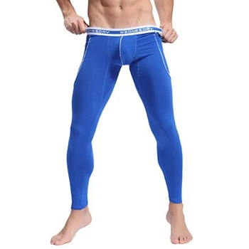 

Men Leggings Autumn Soft Lingerie Fashion Slim Underwear Elastic Pants