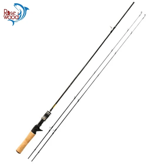 

RoseWood 1.8m 2 Solid Tips UL/L Spinning Fishing Rods 2 Sections Carbon Ultra light Baitcasting Rods Soft Lure Rod Dropshipping