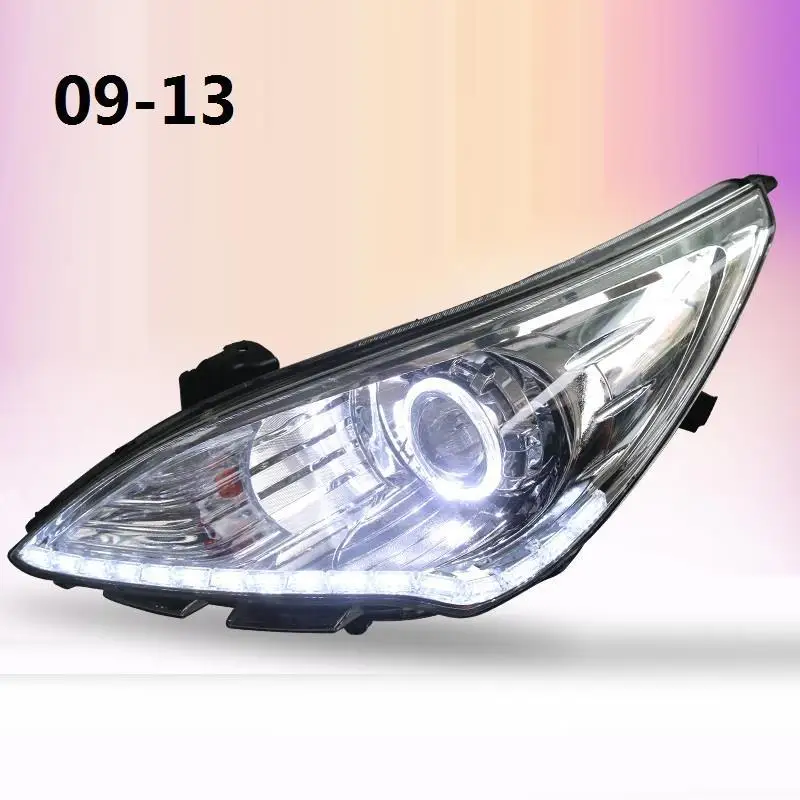 Luces Para Drl Внешняя Автомобильная Лампа, светодиодные дневные ходовые огни, автомобильные фары 10 11 12 13 14 15 16 для hyundai Verna