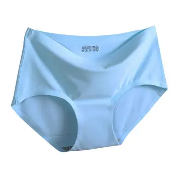 

Women's Underwear Seamless Cool Silk Body Slimming Panties Comfortable Breathable Thin Brief Intimate Invisible Underwear