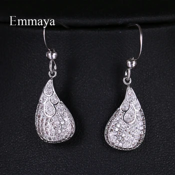 

Emmaya Ingenious Design Two Colors Choice AAA Ziconia Earring For Female Wedding Party Decoration As a Birthday Gift