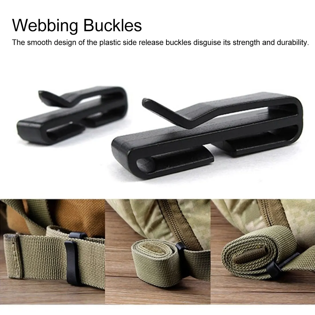 2 шт. черного цвета с быстрым скольжением крышки объектива зажим ползунок для Molle