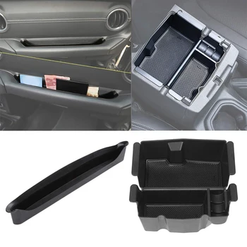 

Center Console Tray + GrabTray Passenger Storage Tray Organizer Grab Handle for Jeep Wrangler JL 2018 2019 Interior Accessories