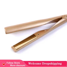 

Tyme Pro Hair Straightening Flat Iron Professional Salon Model Hair Straightener Heat Protection 2 In 1 New Beauty Tools