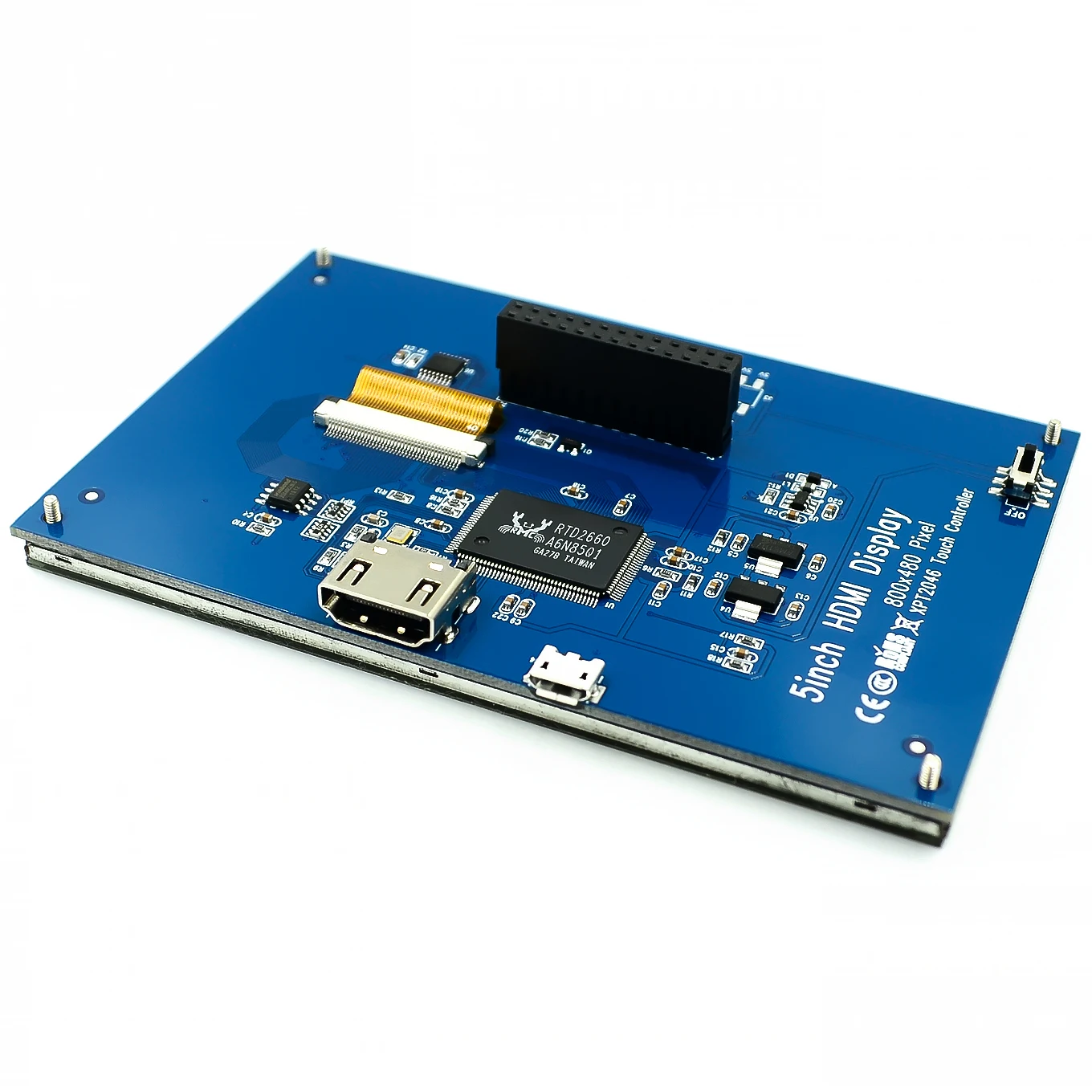 ЖК модуль 5 0 дюймов Pi TFT резистивный сенсорный экран HDMI интерфейс для Raspberry 3 A +/B