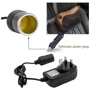 

Constant voltage DC pedal power supply 12V1A cigarette car refrigerator supply switching lighter vacuum power cleaner small G4U3