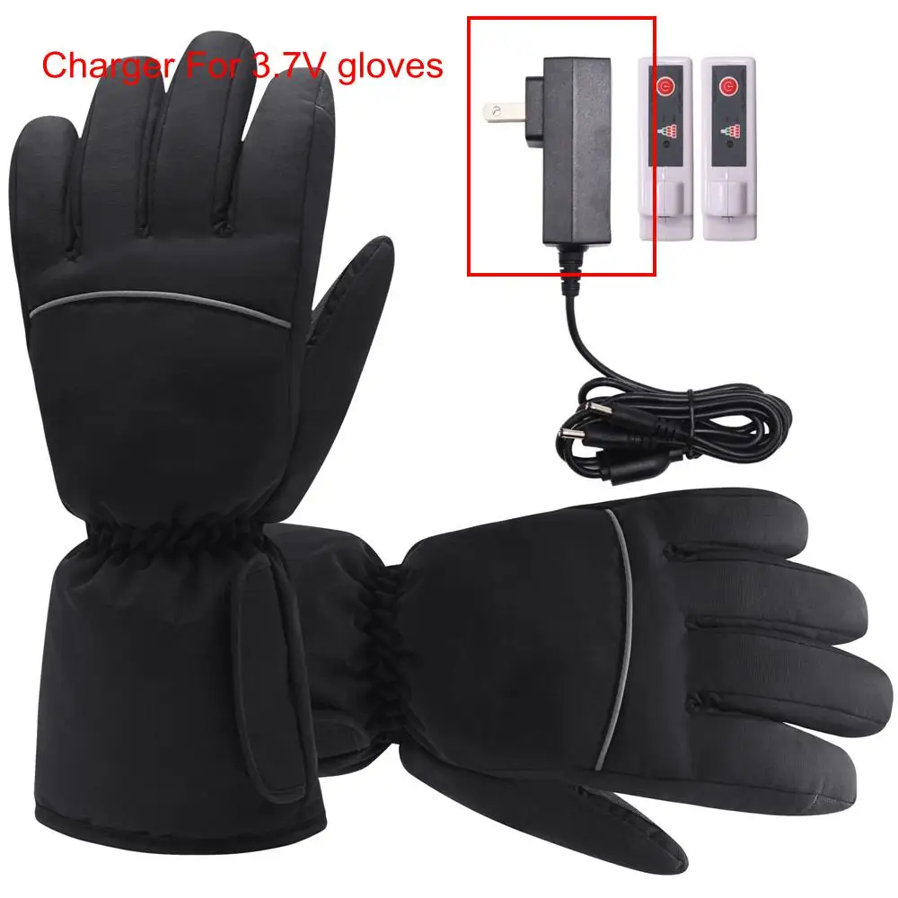 For 3.7V gloves Штепсельное зарядное устройство для ЕС/США для глобальной литий-ионной батареи Vesion, носки с подогревом/перчатки с подогревом - Color: For 3.7V gloves