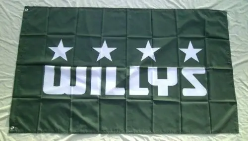 3ft x 5ft3 x 5ft флаг Willys Флаг Армии баннер печати баннер, флаг из полиэстера Размер 150*90 см
