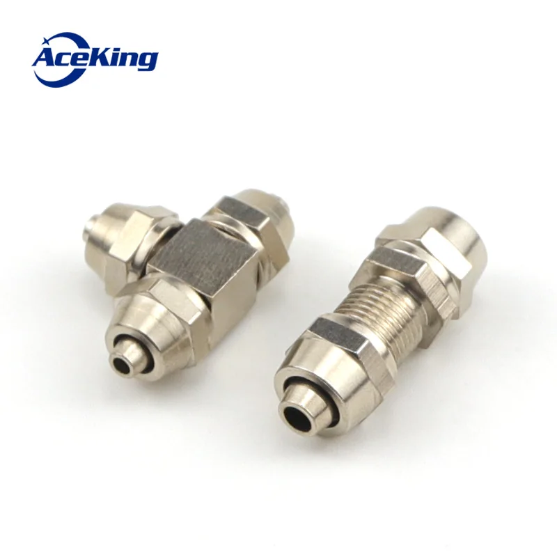 

304 stainless steel two-way three-way joint PE sleeve t-type intermediate joint 6 8 10 12 14mm equal diameter three-head