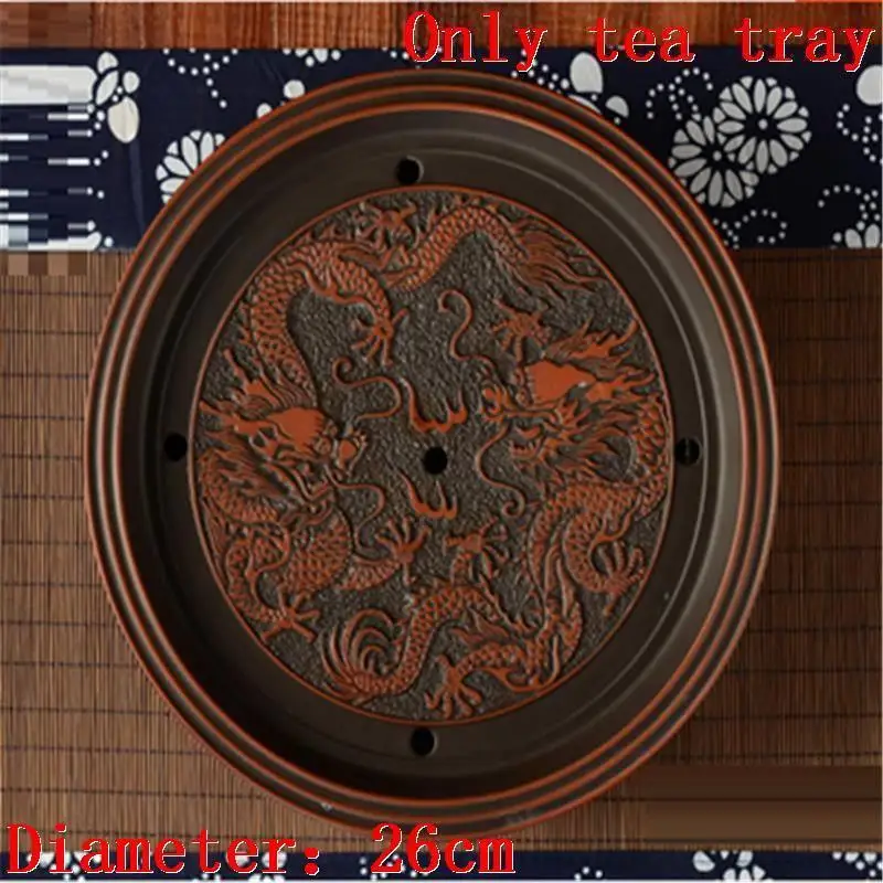 Number 8 Juego De Kung Fu Dienblad Bandeja High Keukenhulpjes Te Chino Serviertablett набор керамической сервировки Gongfu китайский поднос для чая - Цвет: Number 8