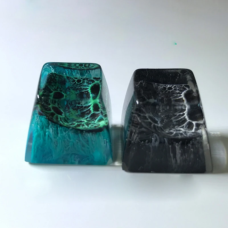 

Handmade DIY Epoxy Resin Keycap Personality Mechanical Keyboard Cap Special Accessories Boys And Girls Gift R4 ESC F11 Key Cute