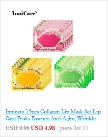 Innicare Cute Moisturizing Lip Mask Portable Lip Mask Exfoliating Labial Membrane Traveling Mini Lips Patch Korean Skin Care