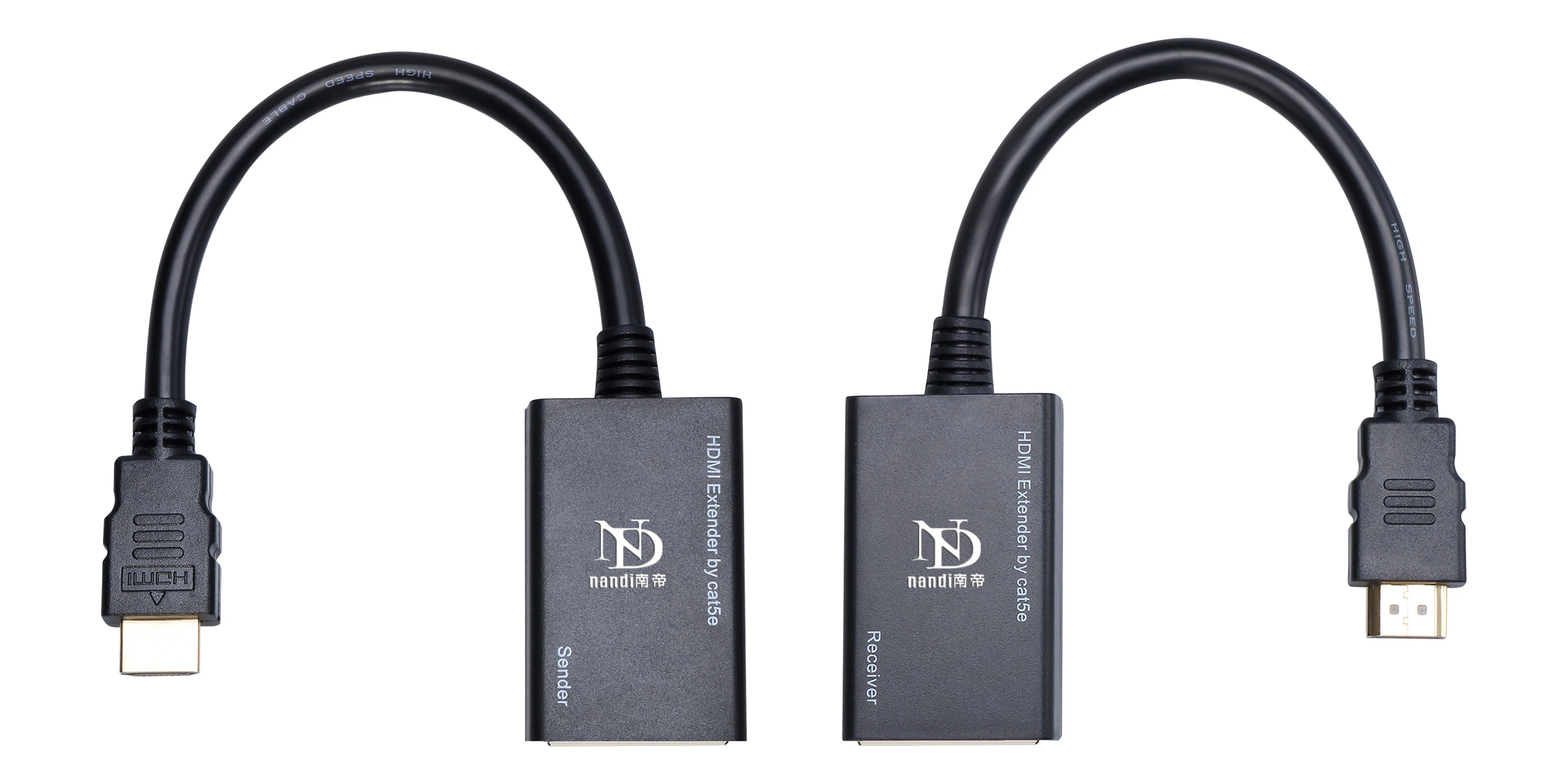 HDMI усилитель сигнала HDMI кабель удлинитель HDMI CAT-5e/6 кабель удлинитель Поддержка 3D