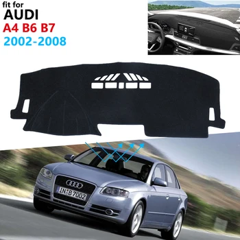 

Dashboard Cover Protective Pad for Audi A4 B6 B7 2002~2008 Car Accessories Dash Board Sunshade Anti-UV Carpet S-line 2006 2007