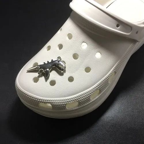 Dark Smile Mask Croc Charms Designer DIY Metal Robot Sunlight Shoes  Decaration Jibb for Croc Clogs Kids Boys Girls Women Gifts - AliExpress