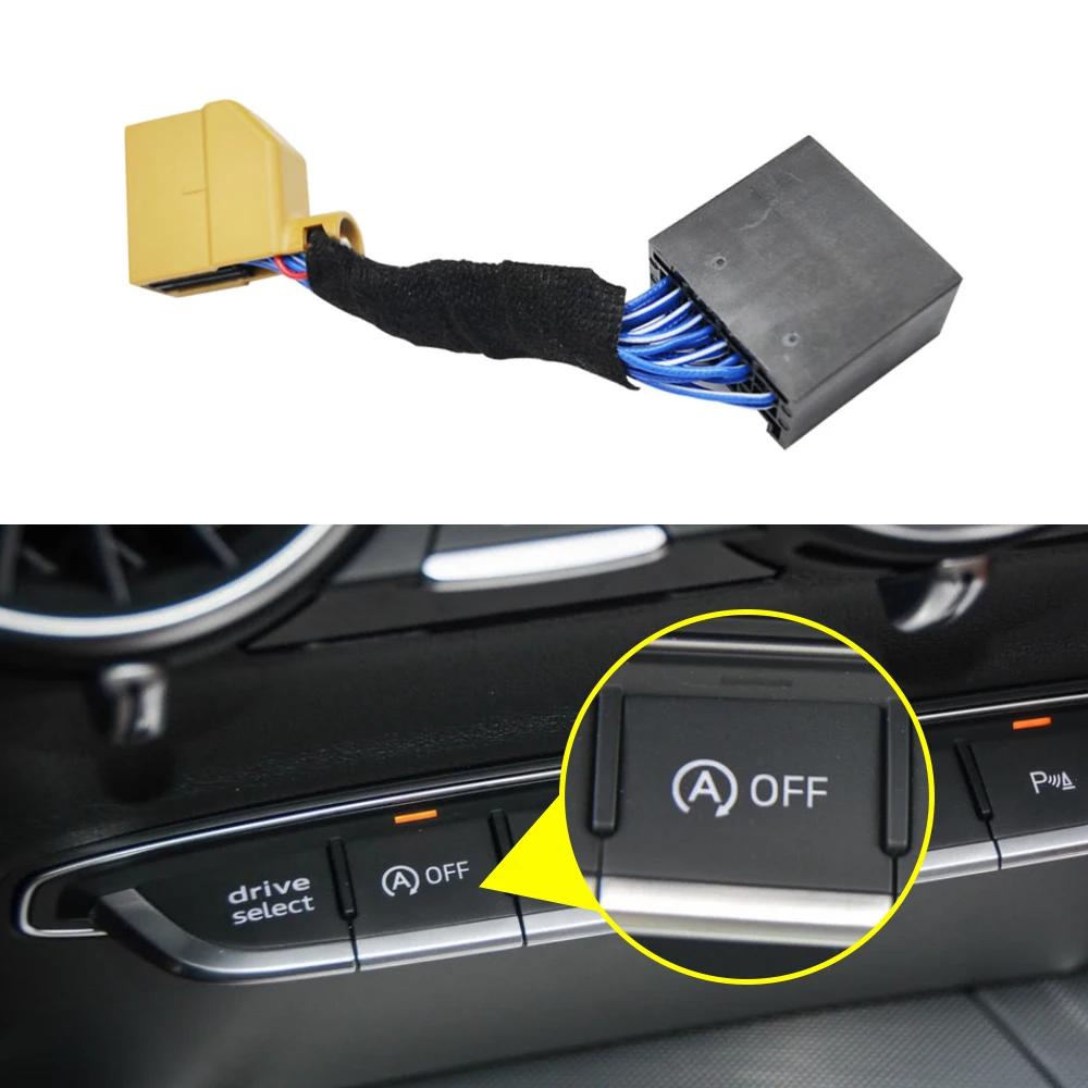 For Audi TT FV 8S 2015-2020 Auto Car Automatic Stop Start Engine System Off Device Intelligent Sensor Plug Smart Stop Cancel