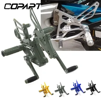 

Motorcycle CNC Racing Adjustable Footpegs Footrest Pedals Rest Rearset For BMW S1000RR S1000 RR S 1000 RR S1000R HP4 2015-2018