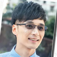 Защита от ультрафиолетовых лучей переход Защита от солнца фотохромные очки для чтения, половинчатая оправа для очков в оправа квадратные очки обесцвечивание очки для чтения FML